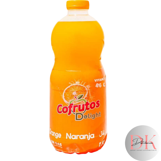 [COF16] Bebida refrescante Naranja Cofrutos delight. Pet 1,5 l