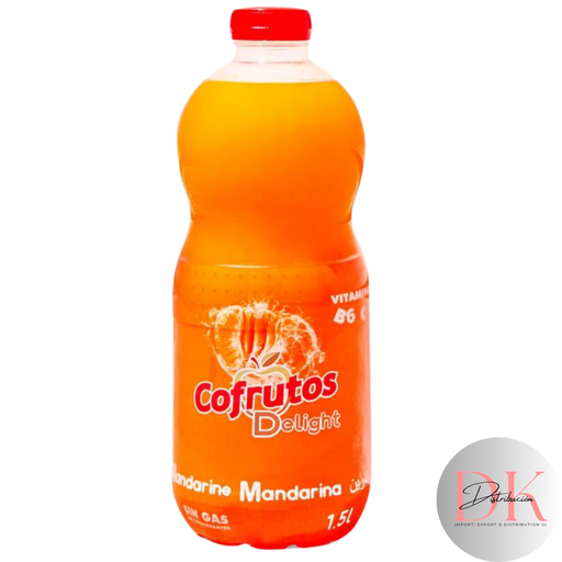 [COF17] Bebida refrescante Mandarina Cofrutos delight. Pet 1,5 l