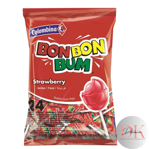 [GO0001-20] Bon Bon Bum Fresa pack 24 uds