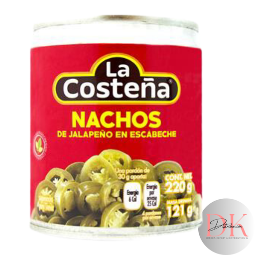 [CO018-20] Jalapeños Nachos 220gr La Costeña