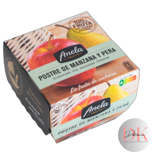 [ANE005] Anela Fruits Postre de Manzana y Pera