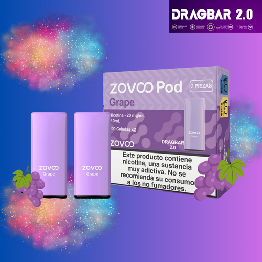 [ZOV001] Dragbar 2.0 Zovco Pod grape