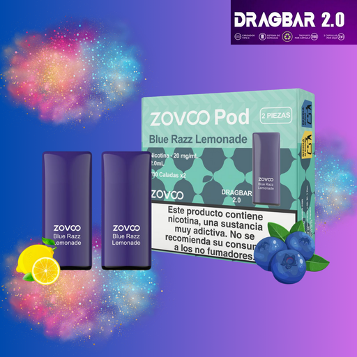 [ZOV002] Dragbar 2.0 Zovco Blue Razz lemonade