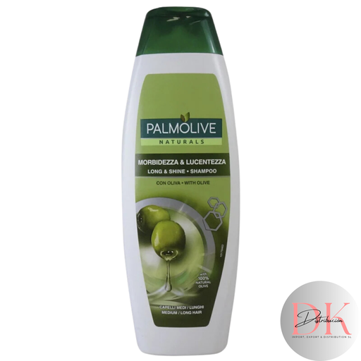 [TR5858] Palmolive champú 350 ml. Largo y brillante aceite de oliva.