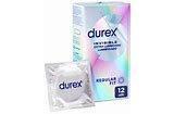 [DUR060] DUREX INVISIBLE EXTRA LUBRICADO 12 U C20
