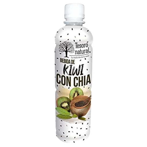 [ZN051] Bebida Kiwi con Chia Tesoro natural 450 ml
