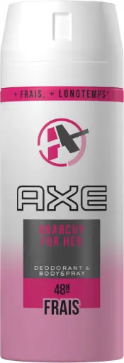 [AX5678] Axe Desodorante Spray 150 Ml Anarchy Her Non Stop Fresh