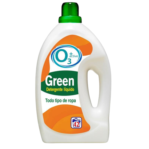 [160400] Detergente Líquido O3+ Active Green 42 Lavados