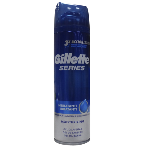 [TR008243] Gillette series gel afeitar 200 ml. Hidratante.