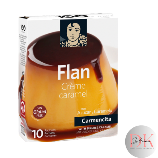 [flan123] Flan clasico sin azucar Carmencita 190g