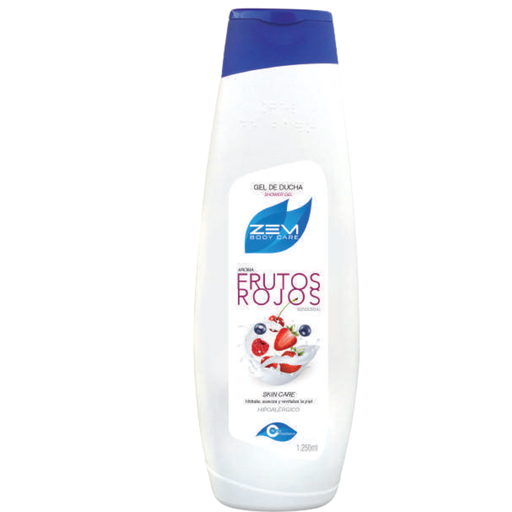 [500F2002] ZEM GEL DE BAÑO 1250ML FRUTOS ROJOS