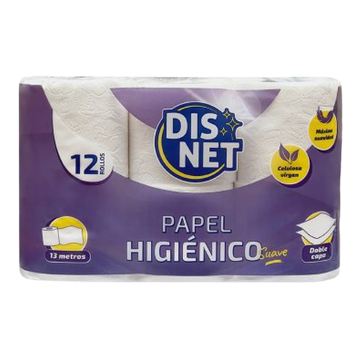 [068260] Disnet. Higienico Basic 13m 2capas 12 rollos C9
