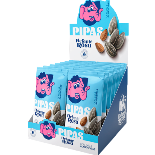 [802927] Pipa Elefante Rosa Con Sal Familiar 120g