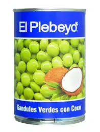 [PL003] El Plebeyo Gandul Verde Coco 425ML