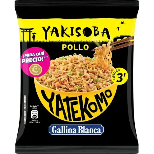 [YAT02] Yakisoba Bolsa Pollo 93g