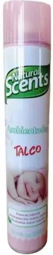 [R12643] NATURAL SCENTS AMBIENTADOR SPRAY 300ML. TALCO