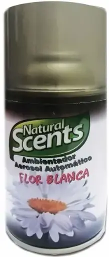 [R12637] NATURAL SCENTS AMBIENTADOR SPRAY 260ml. FLOR BLANCA 
