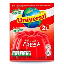[DUL143] GELATINA FRESA 250G UNIVERSAL