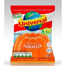 [DUL153] GELATINA NARANJA 250G UNIVERSAL