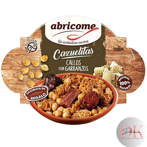 [308] Cazuelita callos con garbanzos Abricome 415g