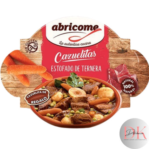 [304] Cazuelitas estofado de ternera Abricome 415g