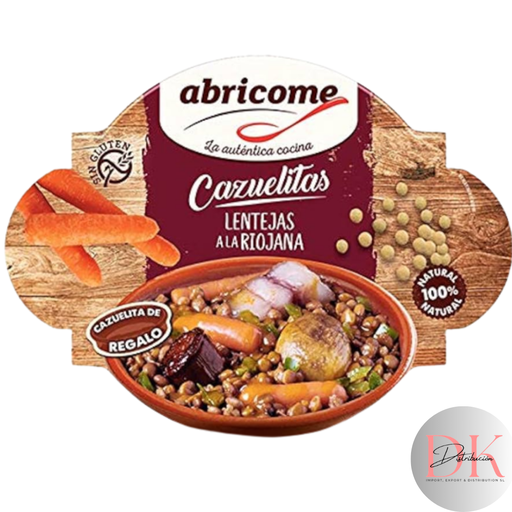 [303] Cazuelita lentejas a la riojana Abricome 415g